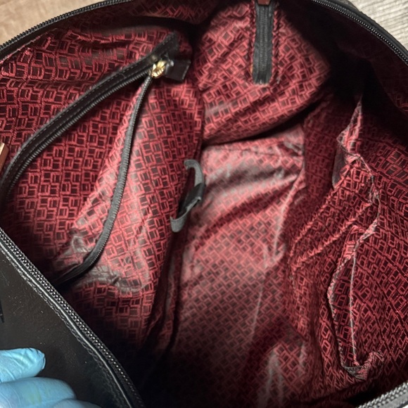 Dunhill pebbled Black Leather Men's Duffle Bag - Picture 12 of 16